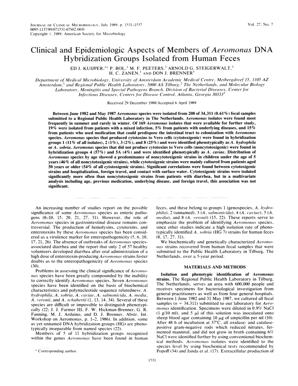 Hybridization Groups Isolated Fromhuman Feces