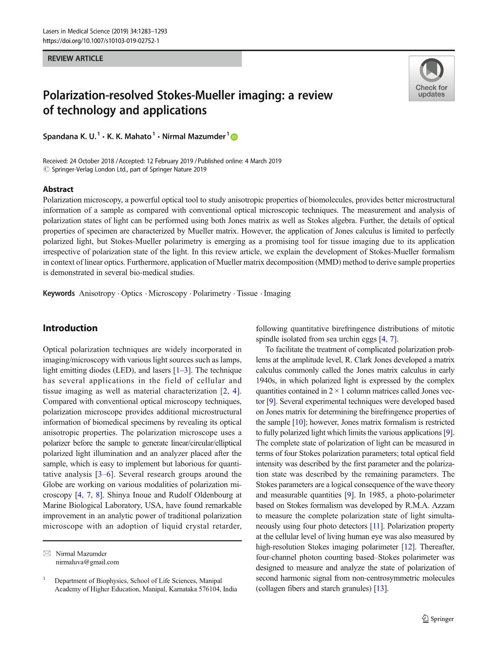 Polarization-Resolved Stokes-Mueller Imaging: a Review of Technology and Applications