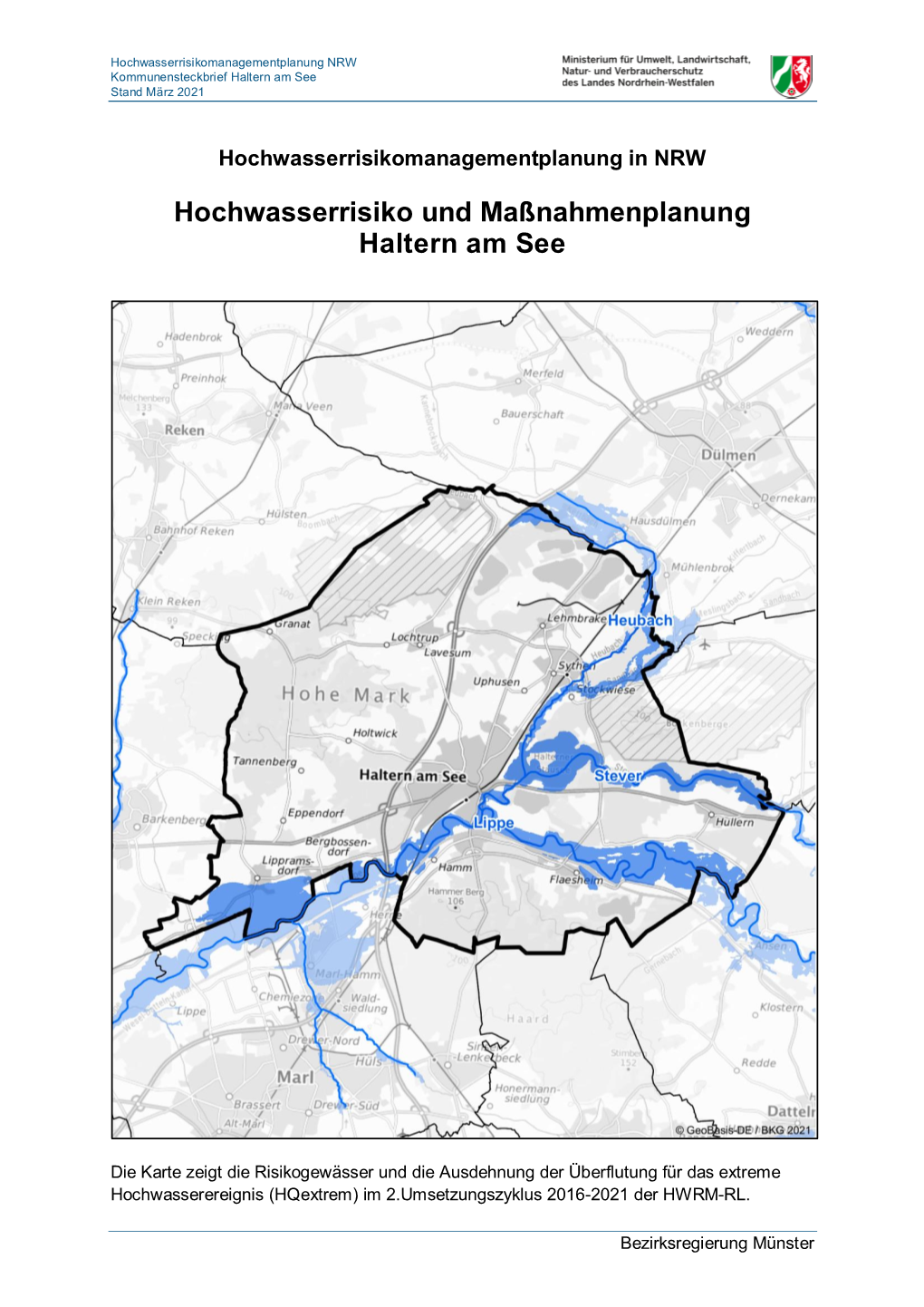 Haltern Am See Stand März 2021