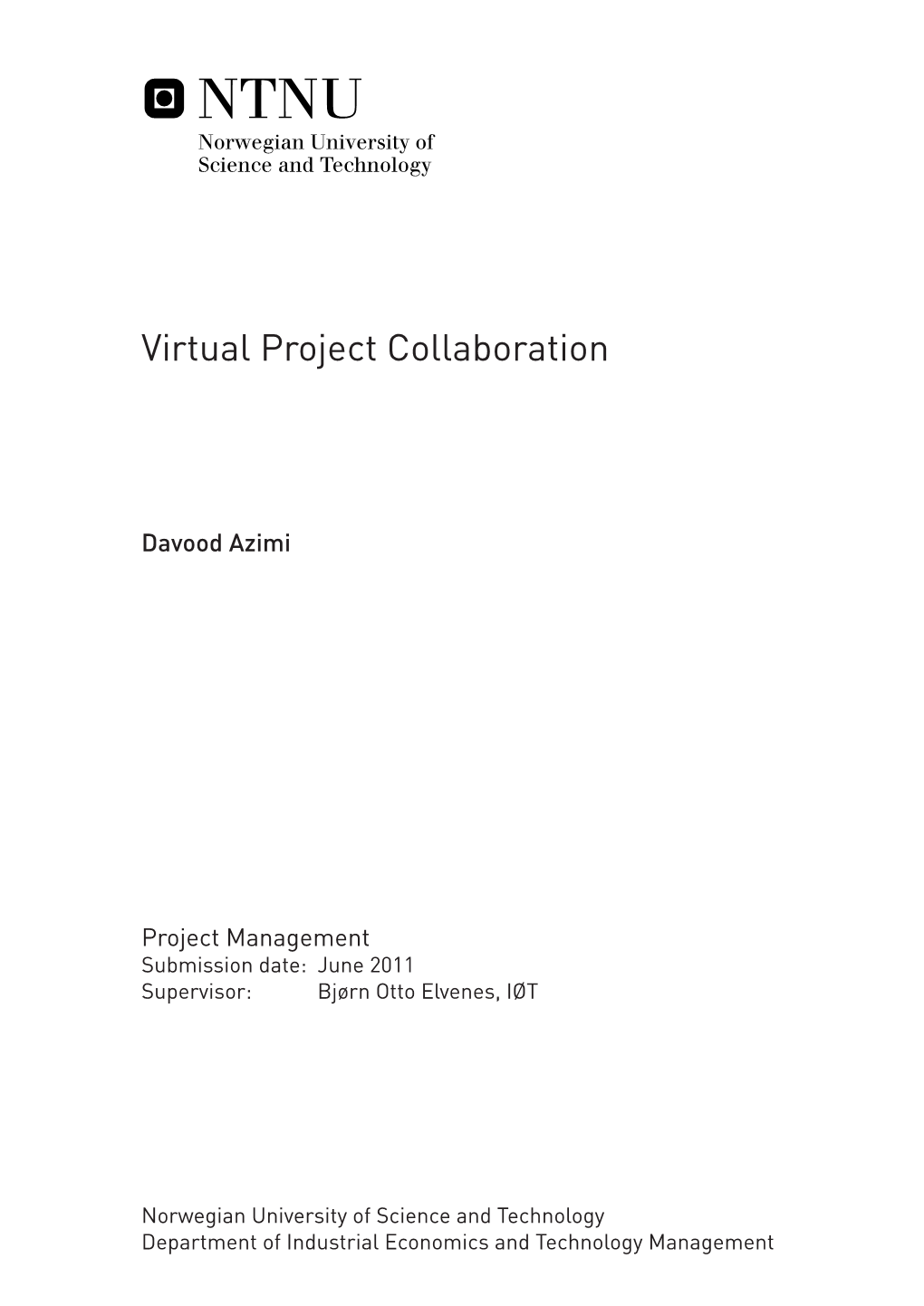 Virtual Project Collaboration