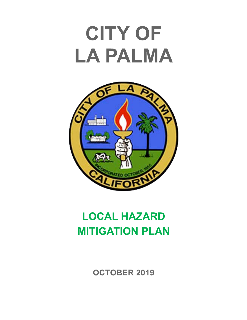 Local Hazard Mitigation Plan