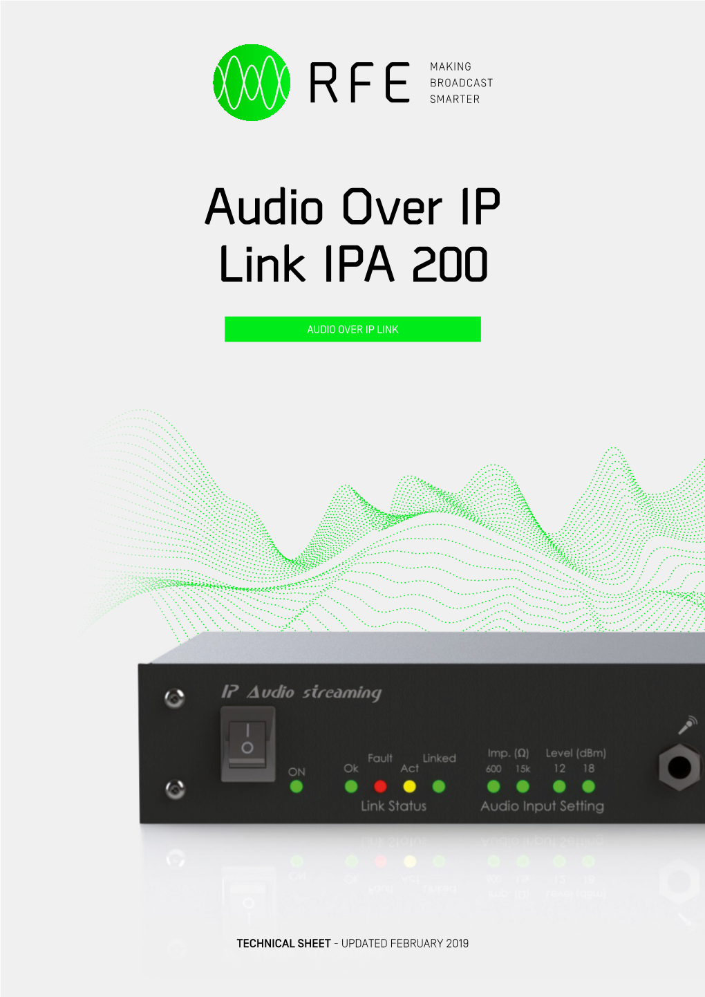 Audio Over IP Link IPA 200