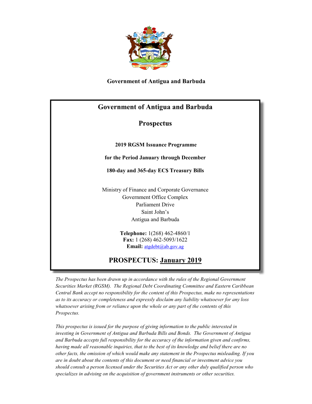 Government of Antigua and Barbuda