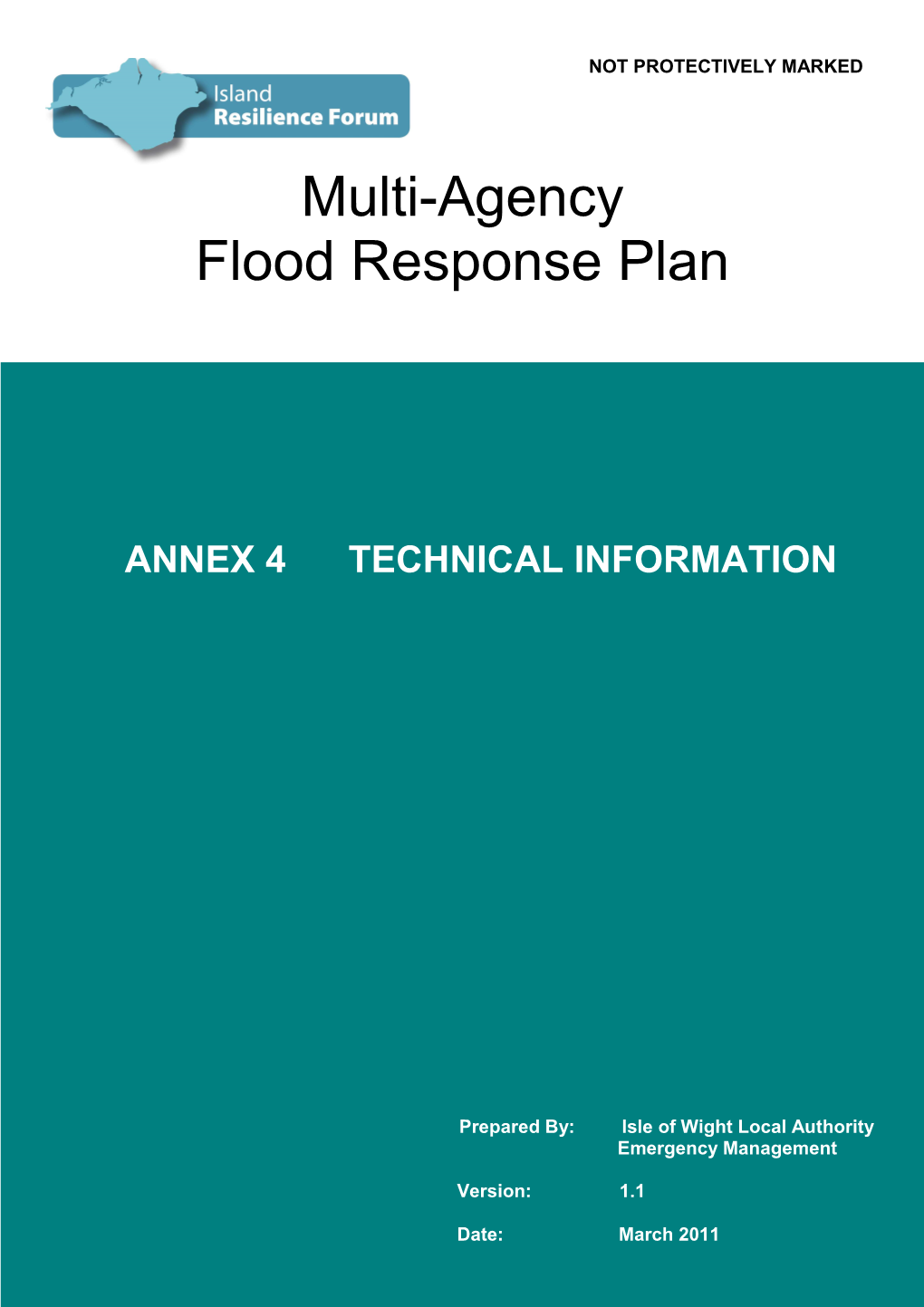 Multi-Agency Flood Response Plan