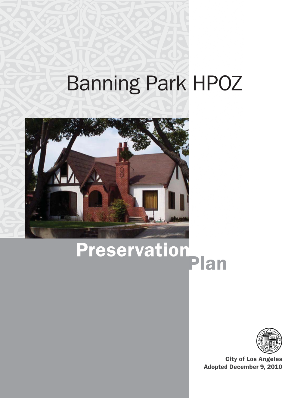 Banning Park HPOZ
