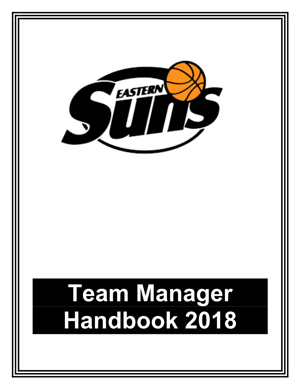 Team Manager Handbook 2018