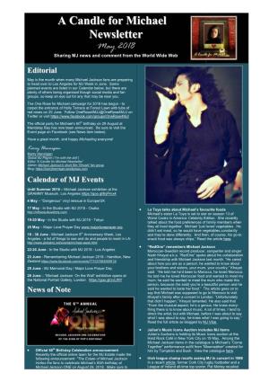A Candle for Michael Newsletter' Admin: Michael Jackson's Short Film 'Ghosts' Fan Group Blog