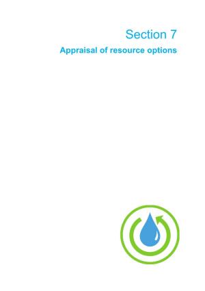 Section 7: Appraisal of Resource Options – April 2020