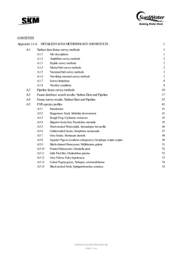 CONTENTS Appendix 11-A