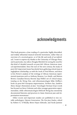 Acknowledgments