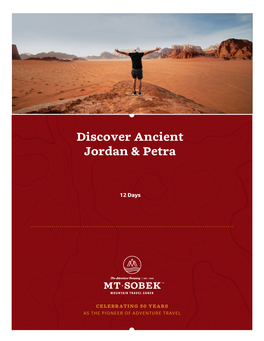 Discover Ancient Jordan & Petra