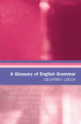 A-Glossary-Of-English-Grammar.Pdf