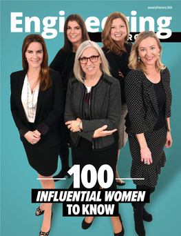 INFLUENTIAL WOMEN to KNOW Spanning Founders, Ceos, Principals and Rising Leaders, These Females Are Impacting Georgia’S Engineering Community