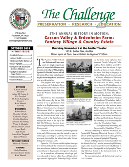 Carson Valley & Erdenheim Farm: Fantasy Village & Country Estate