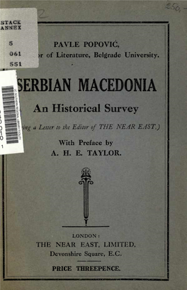 Serbian Macedonia