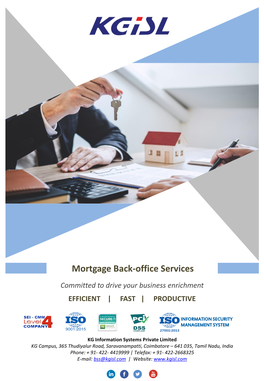 Mortgage Back-Office Services