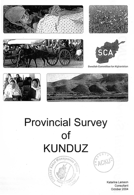 Provincial Survey Of