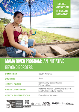 Mama River Program: an Initiative Beyond Borders