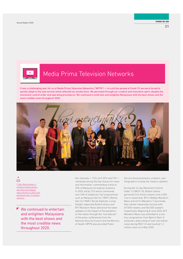 Media Prima Television Networks