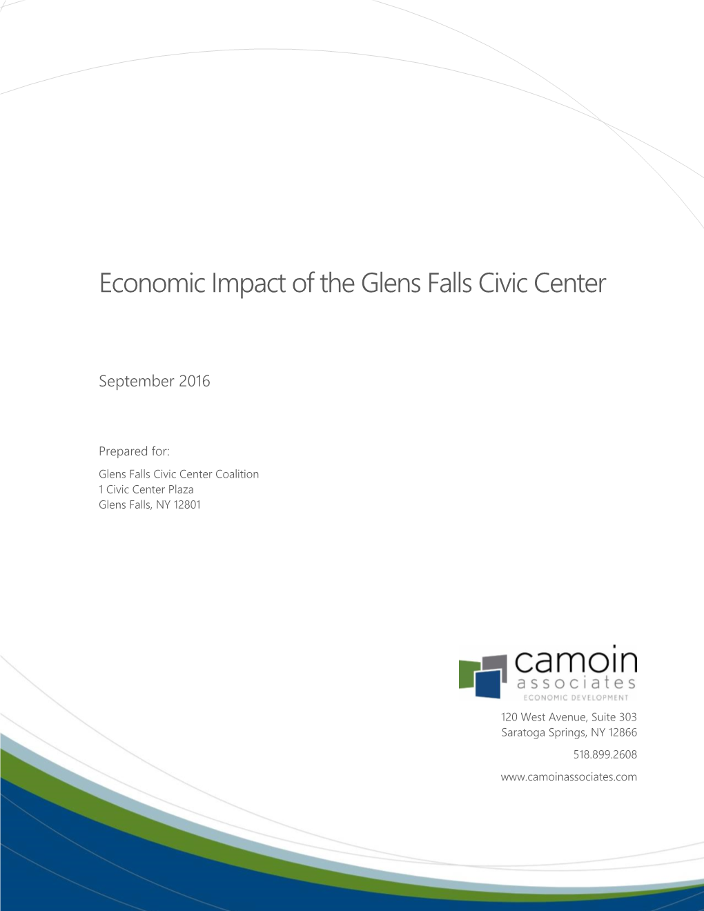 Economic Impact of the Glens Falls Civic Center