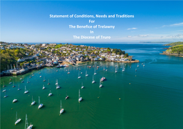 Statement of Conditions, Needs and Traditions for the Benefice of Trelawny in the Diocese of Truro