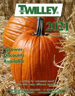 Grower Discounts Available