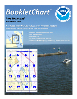 Bookletchart™ Port Townsend NOAA Chart 18464 A