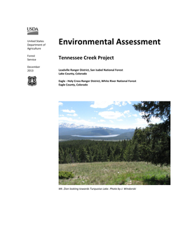 NEPA--Environmental Assessment