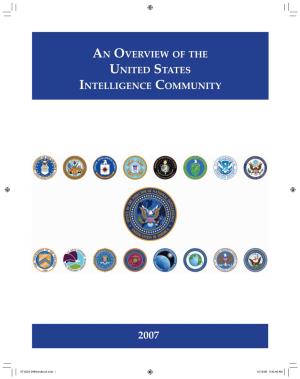 An Overview of the United States Intelligence Community