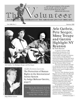 Volunteer Summer 2000