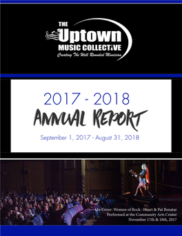 Annual Reportreport September 1, 2017 - August 31, 2018