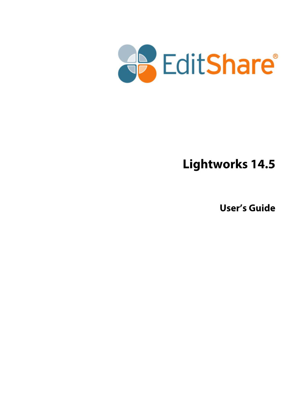 Lightworks V14.5 User Guide