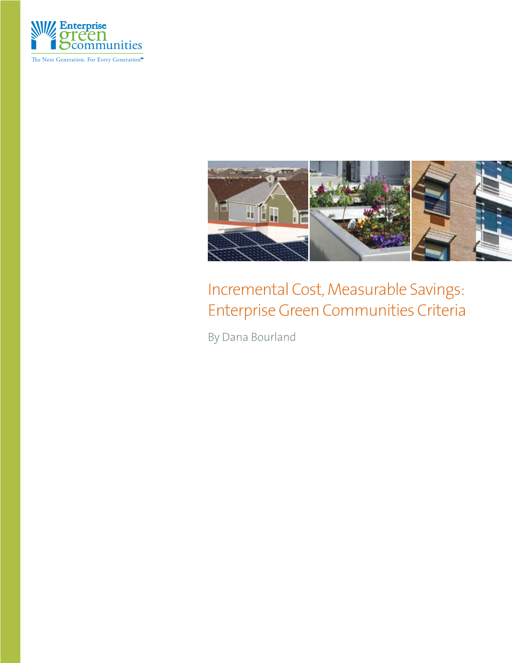 Enterprise Green Communities Criteria