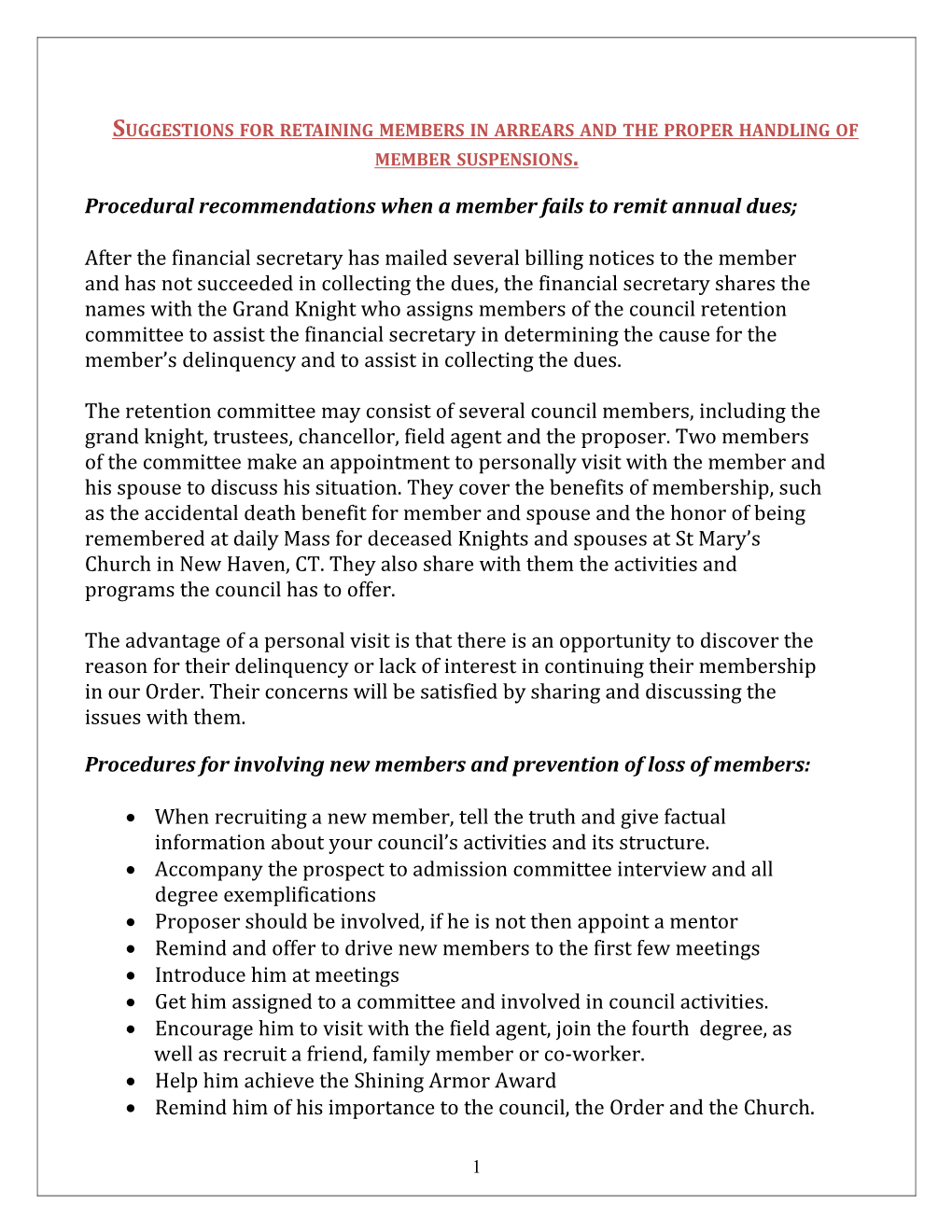 Steps To Follow When A “Notice Of Intent To Suspend” Form #1845 Is Received