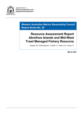Abrolhos Islands and Mid-West Trawl Managed Fishery Resource