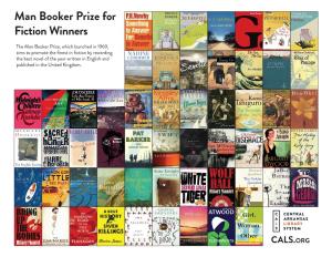 Man Booker Prize for Fiction Winners