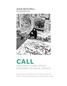Creating a Living Legacy Program for Visual Artists