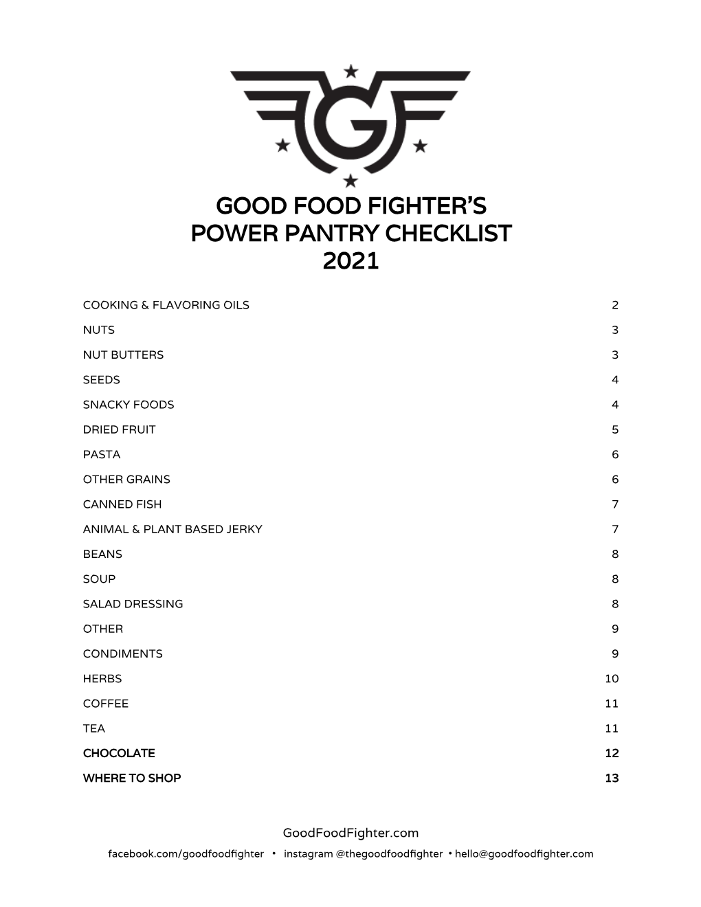 Copy of FINAL of GFF Power Pantry Printable 1.1 No Cover