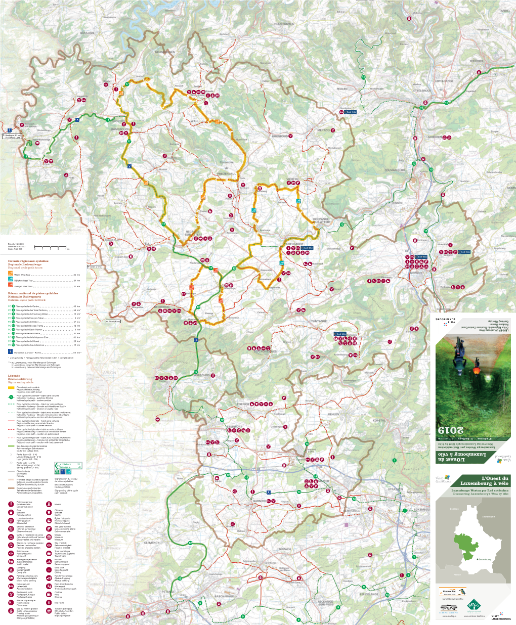 L'ouest Du Luxembourg À Vélo L'ouest Du