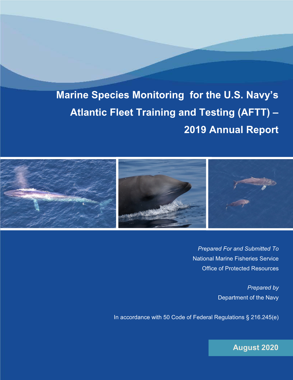 Marine Species Monitoring for the US