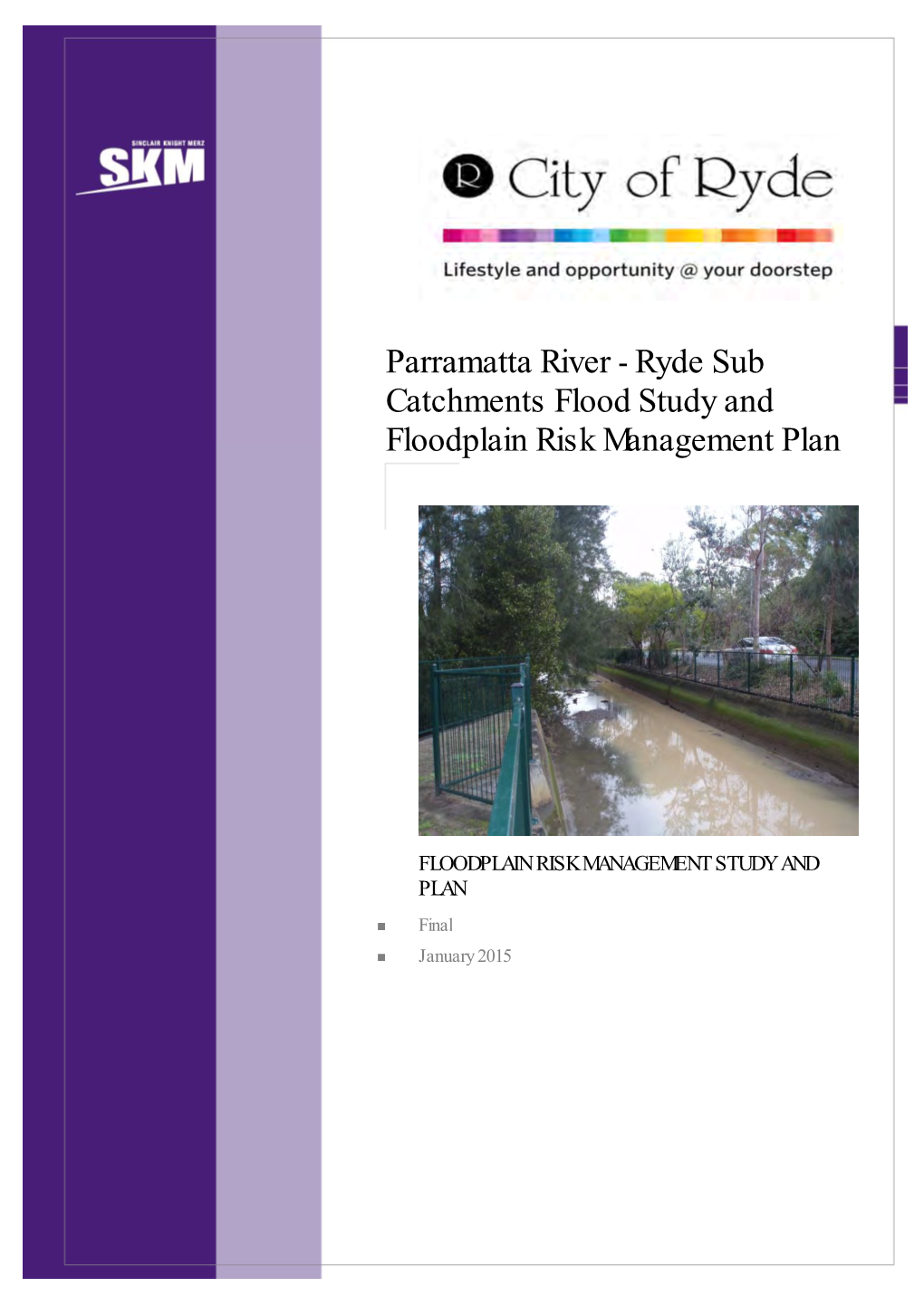 Ryde Sub Catchments Flood Study and Floodplain Risk Management Plan