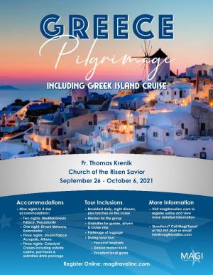 Greece 2021, Krenik