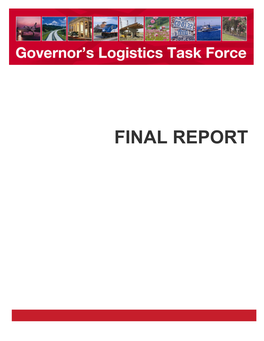 Governor's Logistics Task Force Final Report
