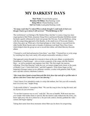 My Darkest Days