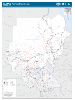 SUDAN Administrative Map December 2011
