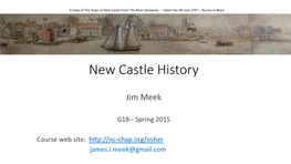 New Castle History