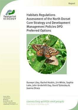 Habitats Regulations Screening Report for Appropriate Assessment