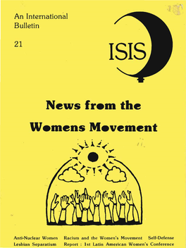 News from the Womens Movement Sa I *J N