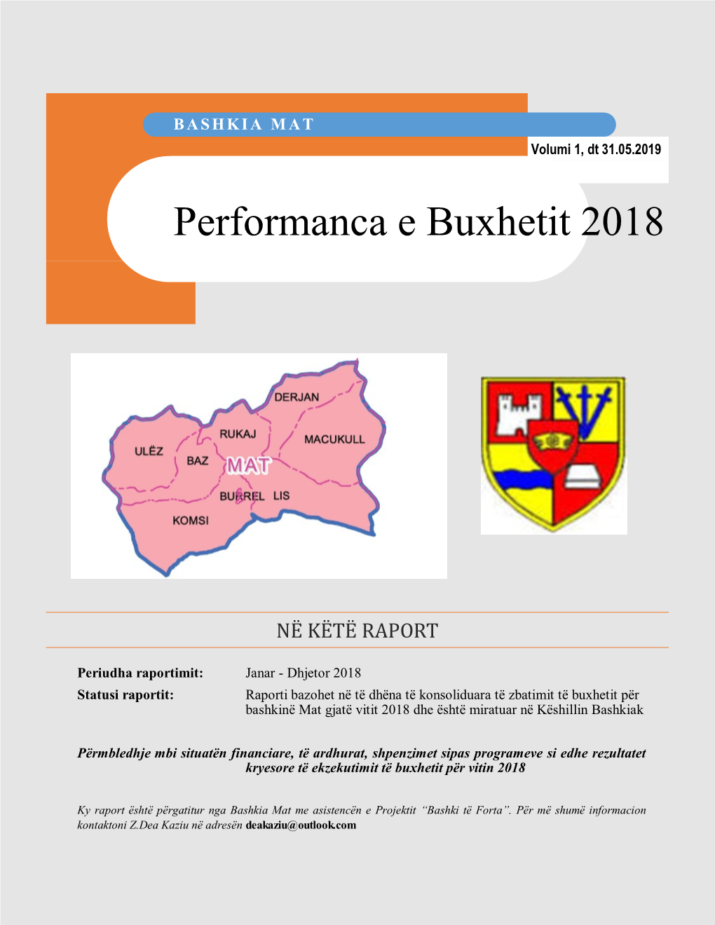 Performanca E Buxhetit 2018