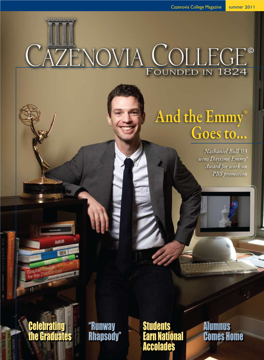 And the Emmy® Goes To... Nathaniel Bull ’03 Wins Daytime Emmy® Award for Work on PBS Promotion